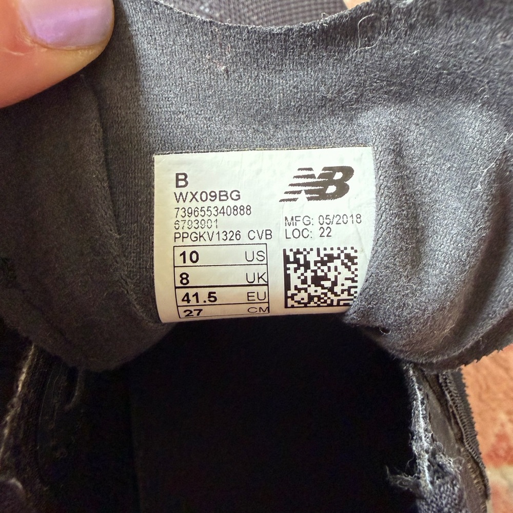 New Balance - NBCycle Black Velcro Cycle Shoes Women’s 10 - Picture 6 of 6